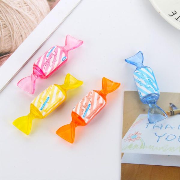 

creative mini candy highlighter kawaii drawing painting art marker pen school supplies stationery gift highlighters, Black;red