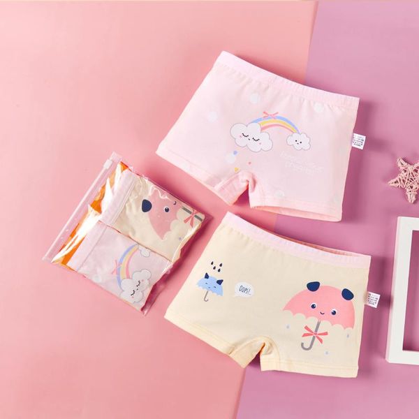 

panties 2pcs/lot baby girls cartoon boxer underwear children underpants cotton infantil lovely printing briefs shorts modal, Camo