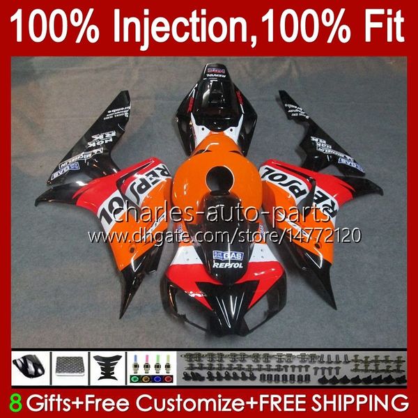 Обсуждение формы для инъекций для Honda CBR 1000 RR CC 1000RR CBR1000RR 06 07 Body 59No.80 100% Fit CBR1000 RR 1000CC 2006 2007 CBR1000-RR 06-07 OEM Hot Repsol Code