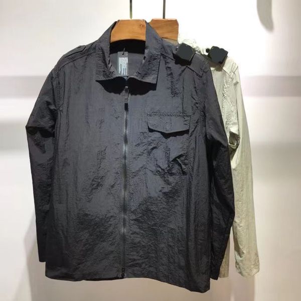 

men's casual shirt toney epaulette stones popular shirt island, White;black