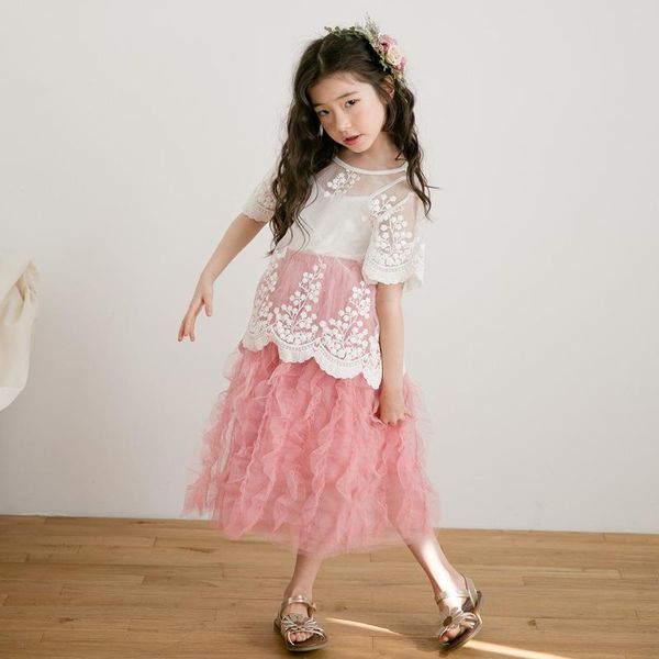 

skirts 2021 children skirt summer baby floral sweet cute toddler clothes fashion girls cute,#5002, Blue