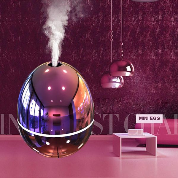 

fragrance lamps air mini diffuser ultrasonic usb egg shape mist maker for home decoration friend gift humidifiers diffusers car office diy