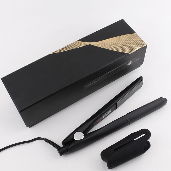 

9hd gold hair straightener professional styler fast straighteners iron styling tool good quality fedex3122566, Black