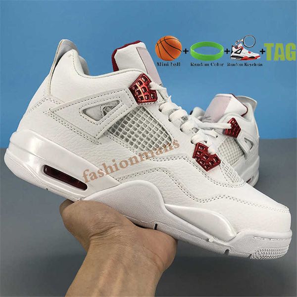 

new 4 4s mens basketball shoes starfish metallic purple red black cat bred pine green cactus jack men sneakers trainers us 7-138lr7