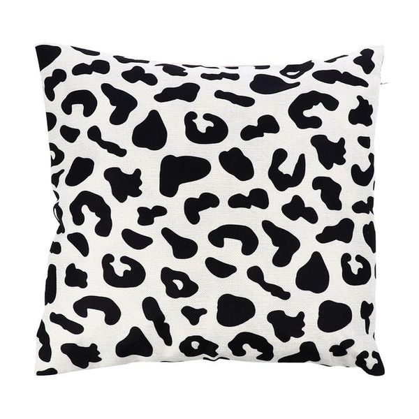 

cushion/decorative pillow animal skin farmhouse throw cow theme