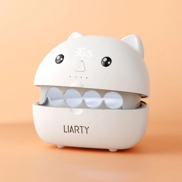 

nail dryers 15w uv led lamp for nails dryer mini cute pet ice manicure gel portable machine