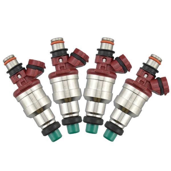 

4pcs fuel injector nozzle for toyota 4runner 89-95 pickup 89-95 2.4l oem:23250-35040 2325035040 23209-35040 2320935040