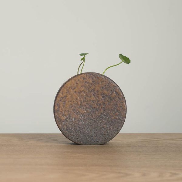 

vases ceramic vase decoration round home japanese zen deskretro mini jingdezhen trumpet