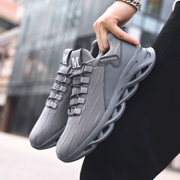 

1fashion comfortable lightweight breathable shoes sneakers men non-slip wear-resistant ideal for running walking and sports jogging activiti