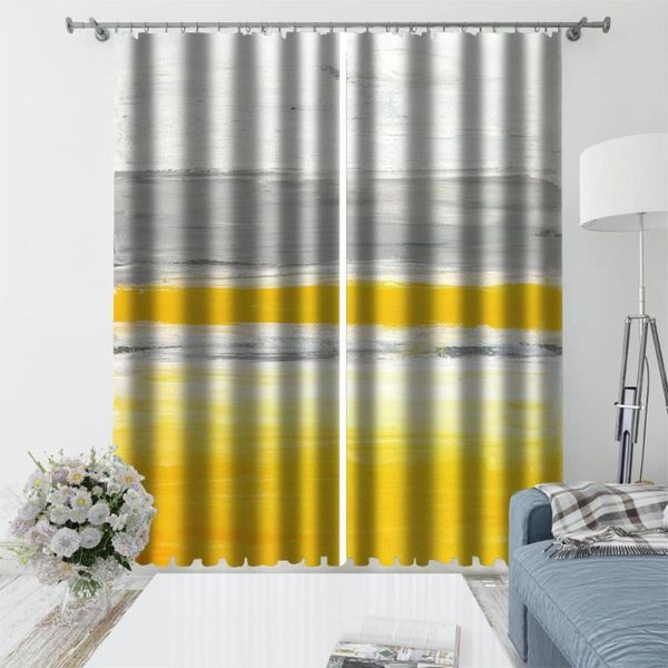

curtain & drapes modern fashion 3d luxury marble curtains for living room bedroom window treatment el coffee decoration