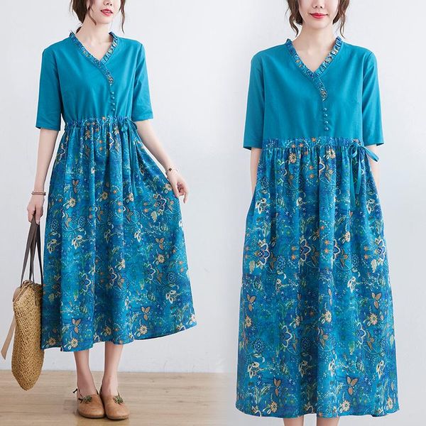 

maternity dresses 2021 arrive summer dress woman casual v-neck large size pregnant clothing md-03173, White