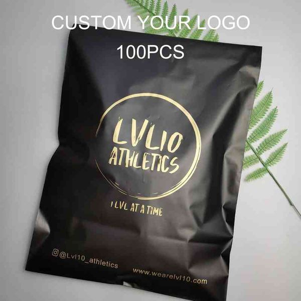 CUSTOM Poly Mailers Spedizione busta borsa sostenibile - ECO FRIENDLY 100% riciclato verde menta rosa rosa o nero notte H1231