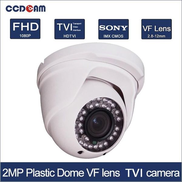 

plastic dome 1080p cctv cvi security camera for system ip cameras