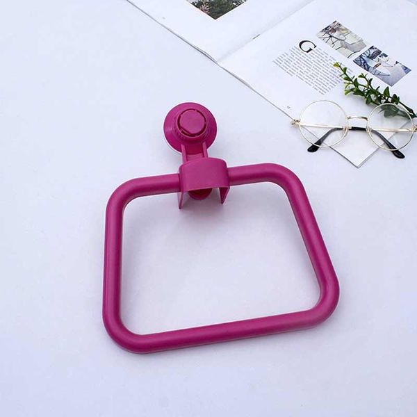 

bathroom storage & organization kitchen towel rack holder suction cup hanger home wall hanging ring sucker accessories