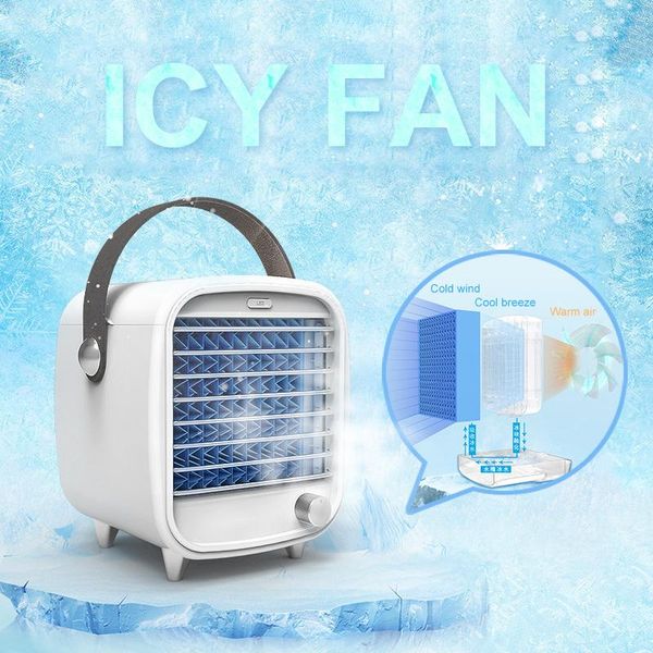 

electric fans air conditioning fan three-layer refrigeration deskusb integrated humidifying mute noise reduction fs33