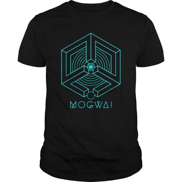 

men's t-shirts funny t shirt mogwai band tshirt men tee, White;black