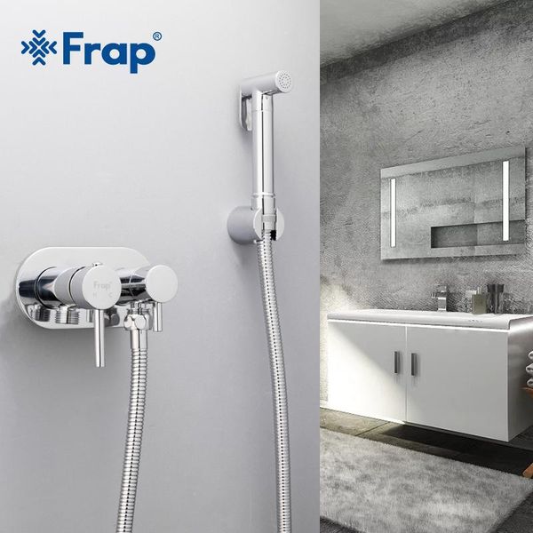 

bidet faucets hygienic shower bathroom wall mounted tap &cold toilet spray kit