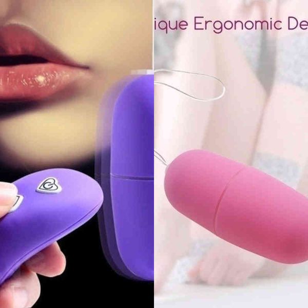 Prodotto del sesso per il massaggio clitorideo della pallottola dell'uovo del vibratore senza fili impermeabile delle sfere della vagina NXY 68 velocità Women1211