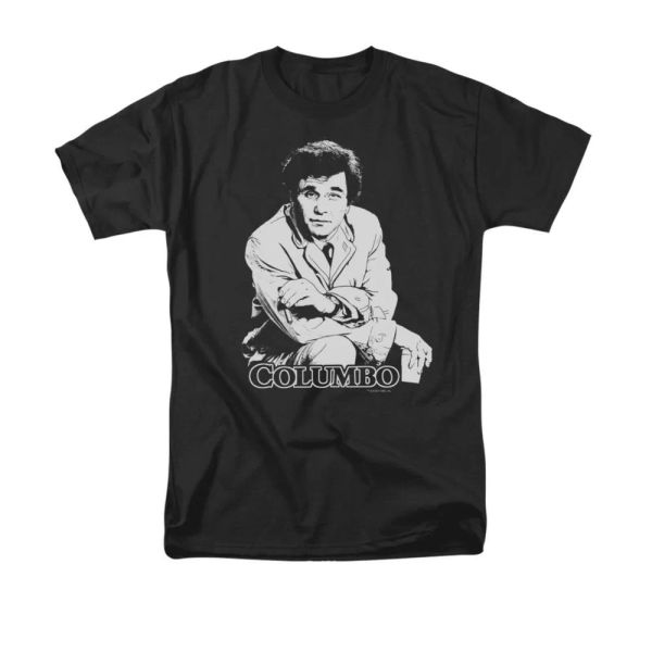 

Columbo Title TV Show T-Shirt Sizes S-3X NEW, White;black