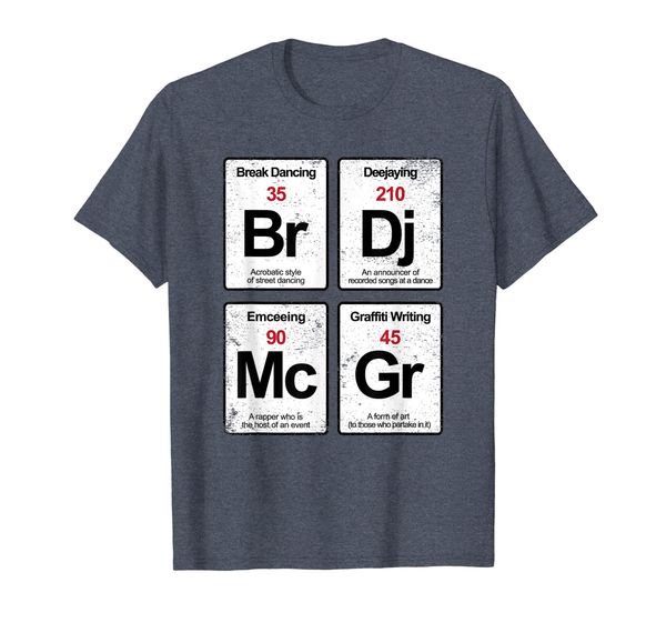 

elements of hip hop rap music distressed t shirt gift, White;black