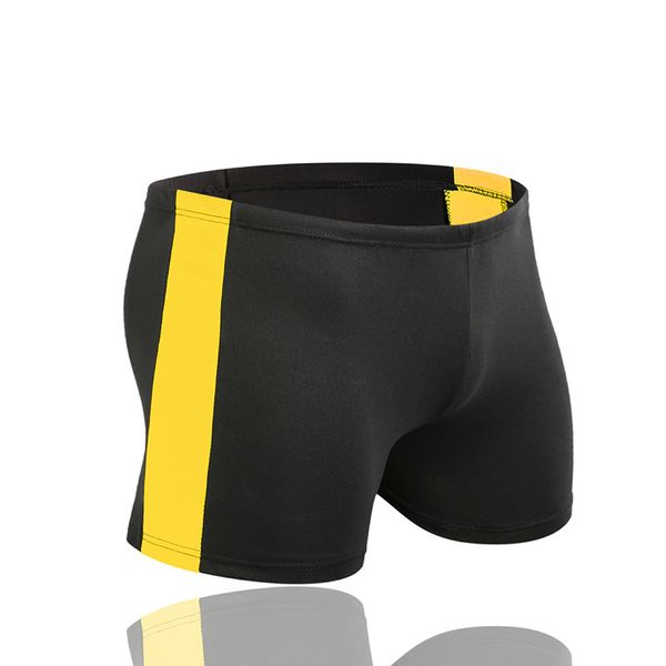 

flat fashion color matching men's angle better spring beach sports large size swimming trunks, White;black