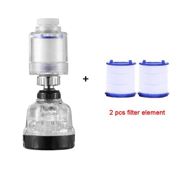 

other faucets, showers & accs 3 modes faucet aerator 360 rotatable chlorine removal filter purify water saving splashproof