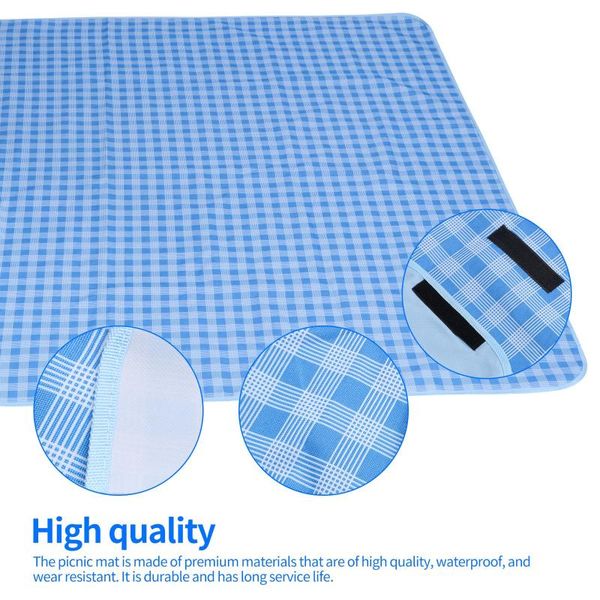 

outdoor pads polyester pvc camping mat waterproof beach blanket portable picnic ground mattress