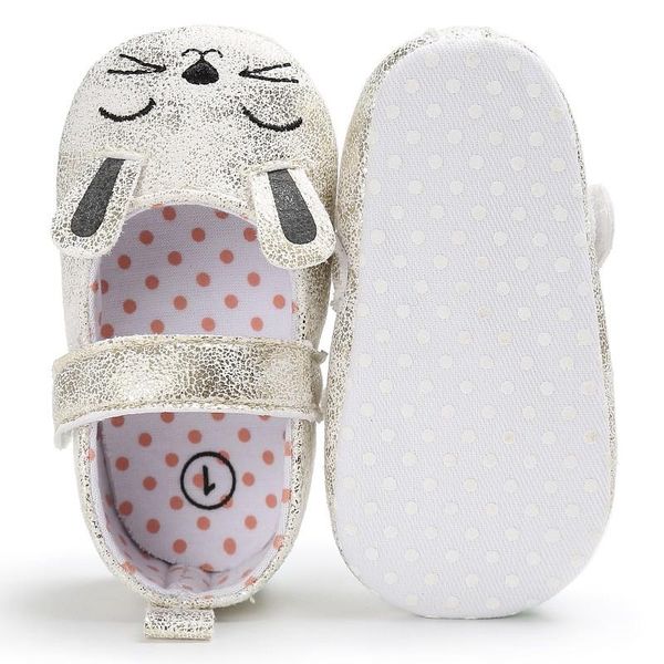 

first walkers baby shoes girls princess cartoon cat born soft soled anti-slip