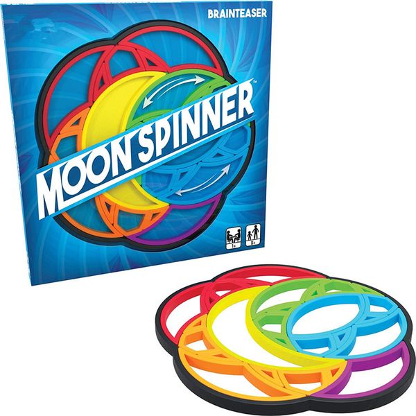 

moon spinner stem toy brain game twisty brainteaser puzzle building blocks fidget toys for boys girls age 8 and up