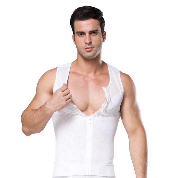 

men's body shapers style mens men shaper slimming vest/shirt for zero, Black;brown