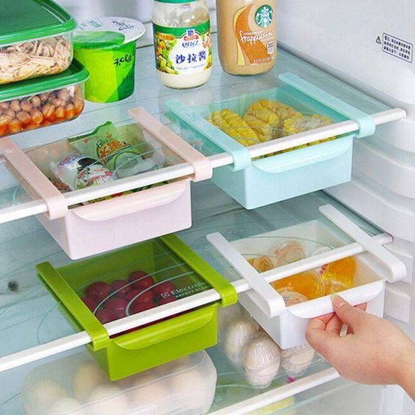 

storage boxes & bins pull-out refrigerator fresh glove box 4 color options