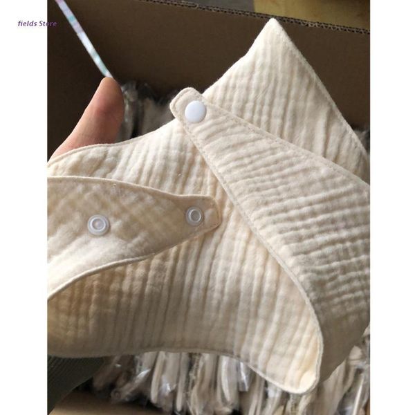 

bibs & burp cloths 1 pc baby boys accessories born girls bandana cotton soft toddler triangle scarf infant xx9e