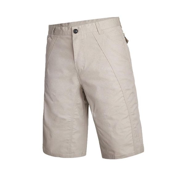 

men's shorts cargo men solid color casual outdoors pocket beach work sweatpants fitness, White;black