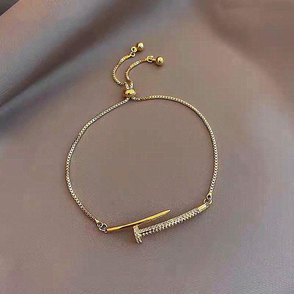 

bangle 2021 gold plated fashion jewelry micro-inlaid zircon elegant bracelets for woman holiday party daily bangles women, Black