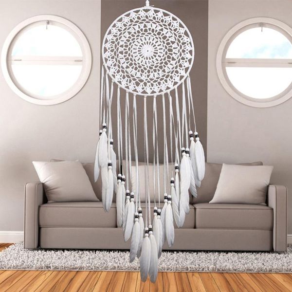 

decorative objects & figurines handmade large dream catcher christmas room decoration boho decor girls kids nursery gifts