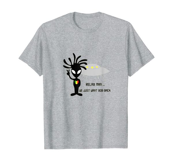 

funny alien flying saucer ufo t-shirt, White;black