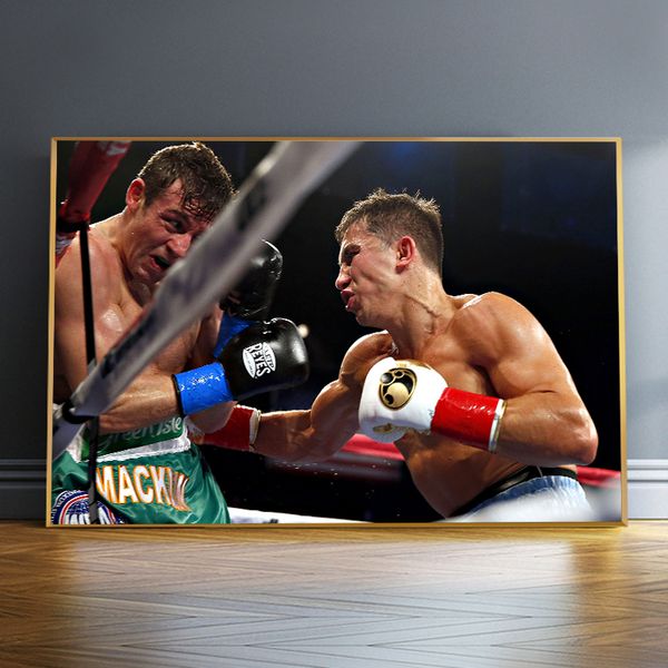 

sports poster modern painting decorative art print home decor boxing game sports canvas picture