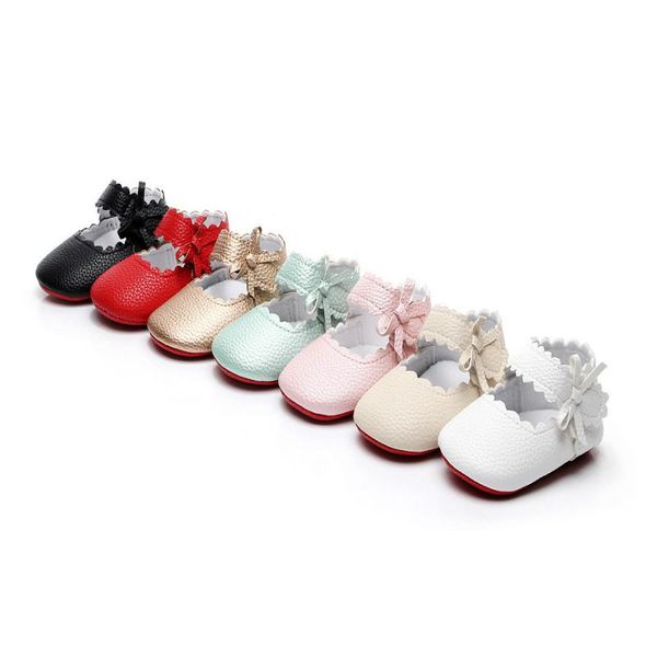 

first walkers handmade soft bottom fashion solid color baby shoes born babies firstwalker pu prewalkers boots hook&hoop design