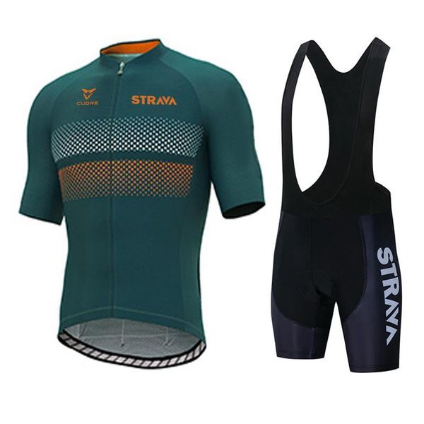 

racing sets cycling strava bike uniform summer jersey set road bicycle jerseys mtb wear breathable clothing, Black;blue