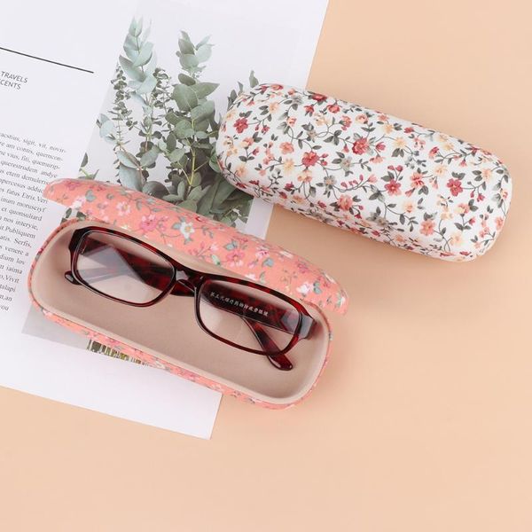 

other fashion accessories glasses case box eyewear protector storage print floral portable spectacles bags reading eyeglasses container unis, Silver