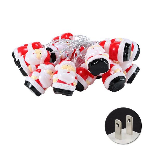 

strings 20 leds wedding home indoor outdoor decor tree hanging santa claus christmas string lights fairy waterproof garden party gift