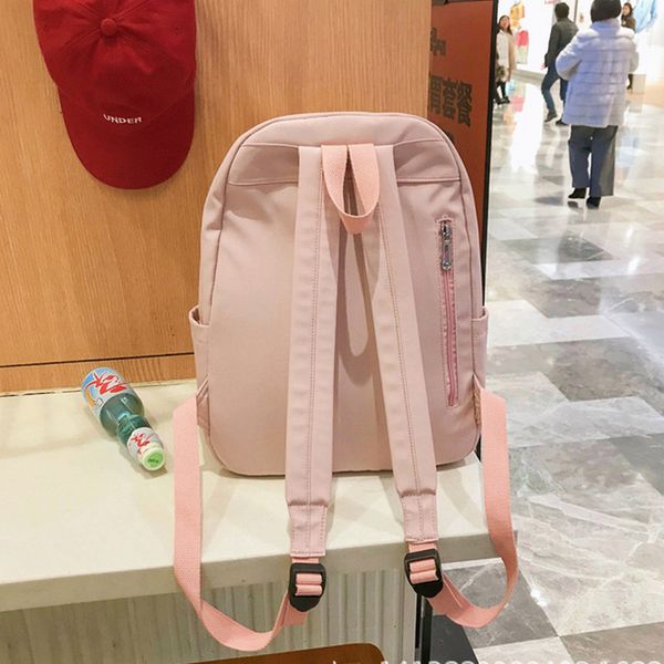 

pink teen women school bags for teenge girls lrge lightweight student femle