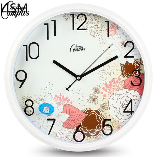 

wall clocks round clock quartz silent creative fashion living room large garden simple personality relogio de parede
