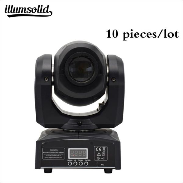 

effects mini spot 10w moving head light professional stage gobo lights 10pcs/lot