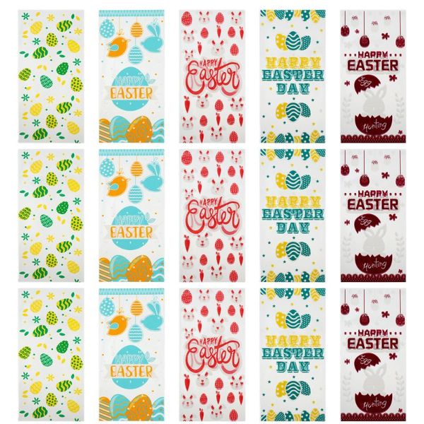 

gift wrap 650pcs easter theme cookie candy treat bags cartoon biscuit dessert