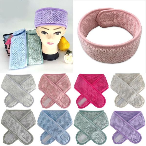 

shower caps pineapple grid hair band adjustable make up headband multifunctional absorbent wash headwear
