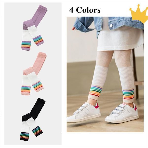 

leggings for girls spring autumn childrens clothes pants fashion striped knitted patchwork colored kids girl trousers, Blue