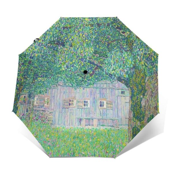 

umbrellas klimt umbrella anti uv automatic cool painting reinforced fishing