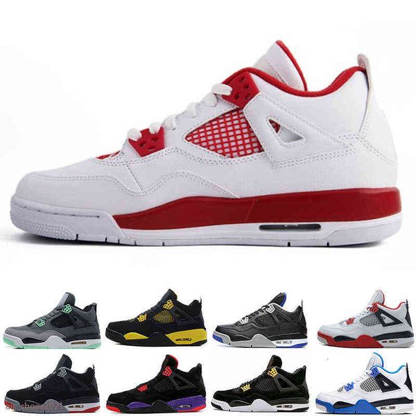 

luxury 2022 arrival wholale 4 4s white cement cactus men womens shoes neon court purple bred mens trainers sports sne