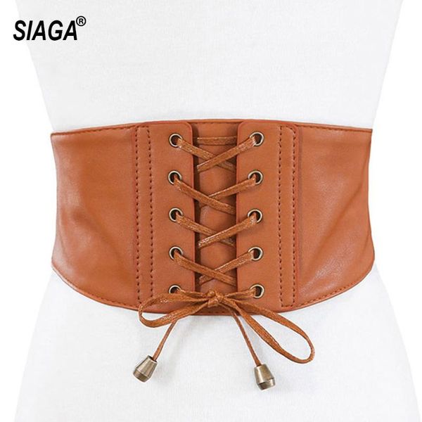 

belts 2021 designer women's personalized elastic waistband leather cummerbunds ladies fashion slim design overcoat belt fco254, Black;brown